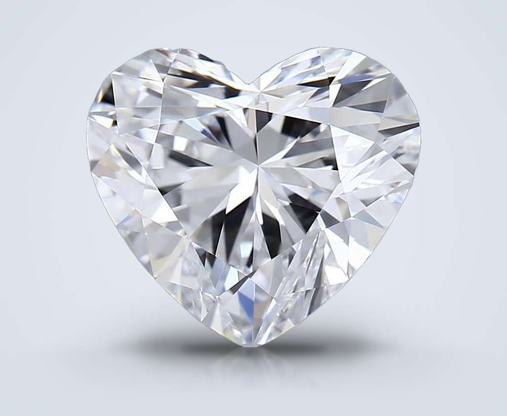 1.72 Carat Heart Lab Diamond