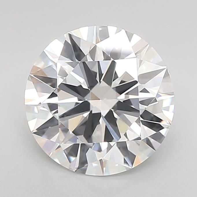 3.50ct E VVS2 Rare Carat Ideal Cut Round Lab Grown Diamond