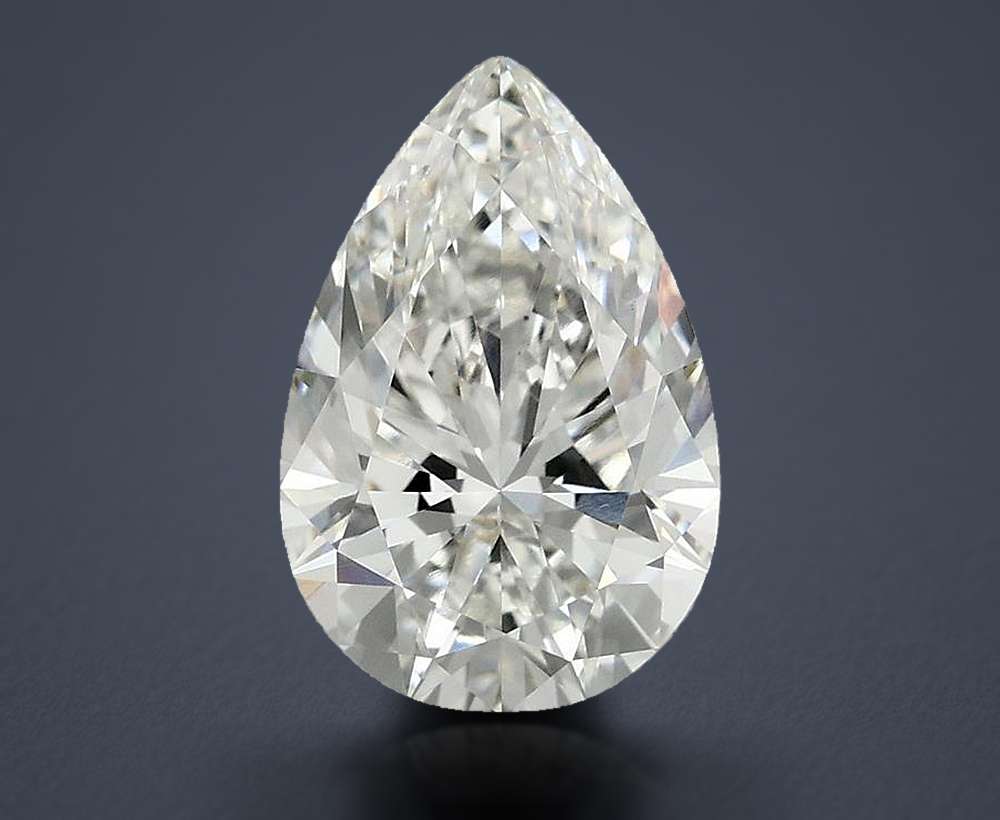 2.41 Carat Pear Lab Diamond