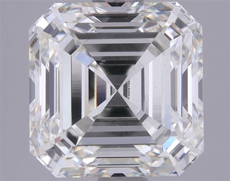 2.10ct H VS1 Rare Carat Ideal Cut Asscher Lab Grown Diamond