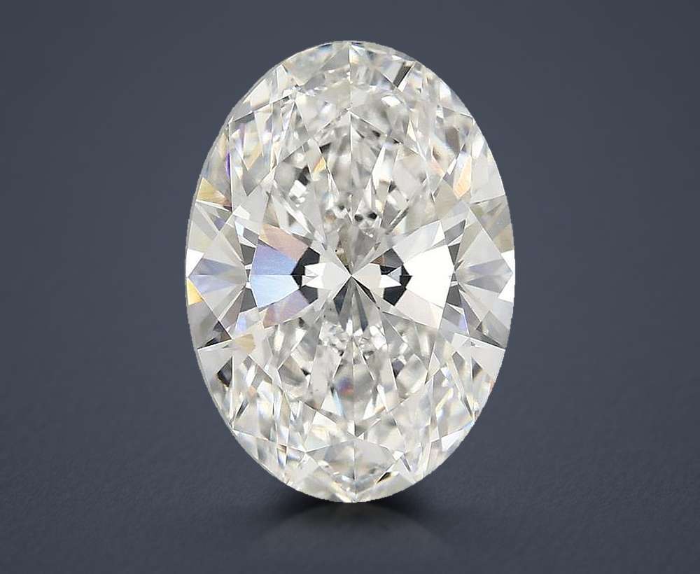 5.00 Carat Oval Lab Diamond