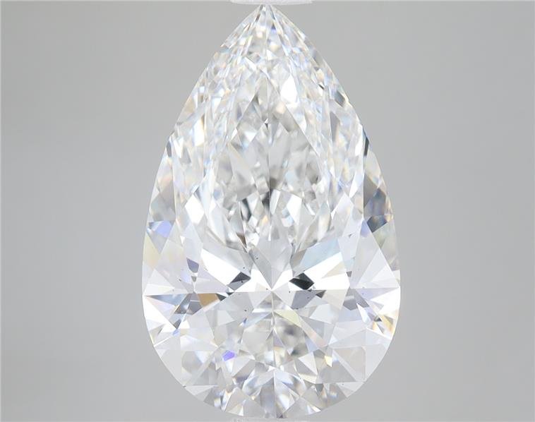 5.37 Carat Pear Lab Diamond