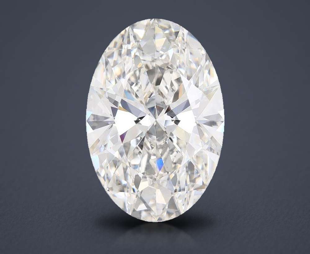 5.37 Carat Oval Lab Diamond