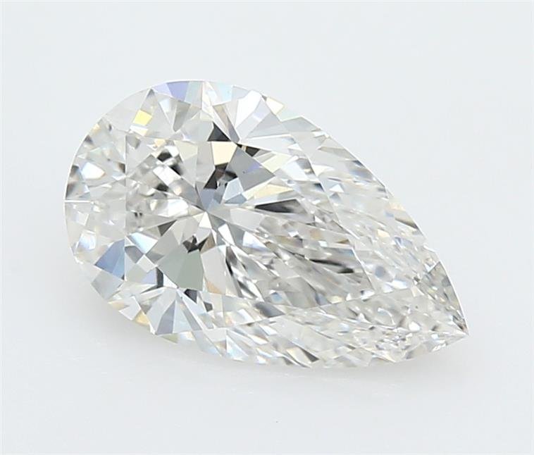 2.21ct E VVS2 Rare Carat Ideal Cut Pear Lab Grown Diamond