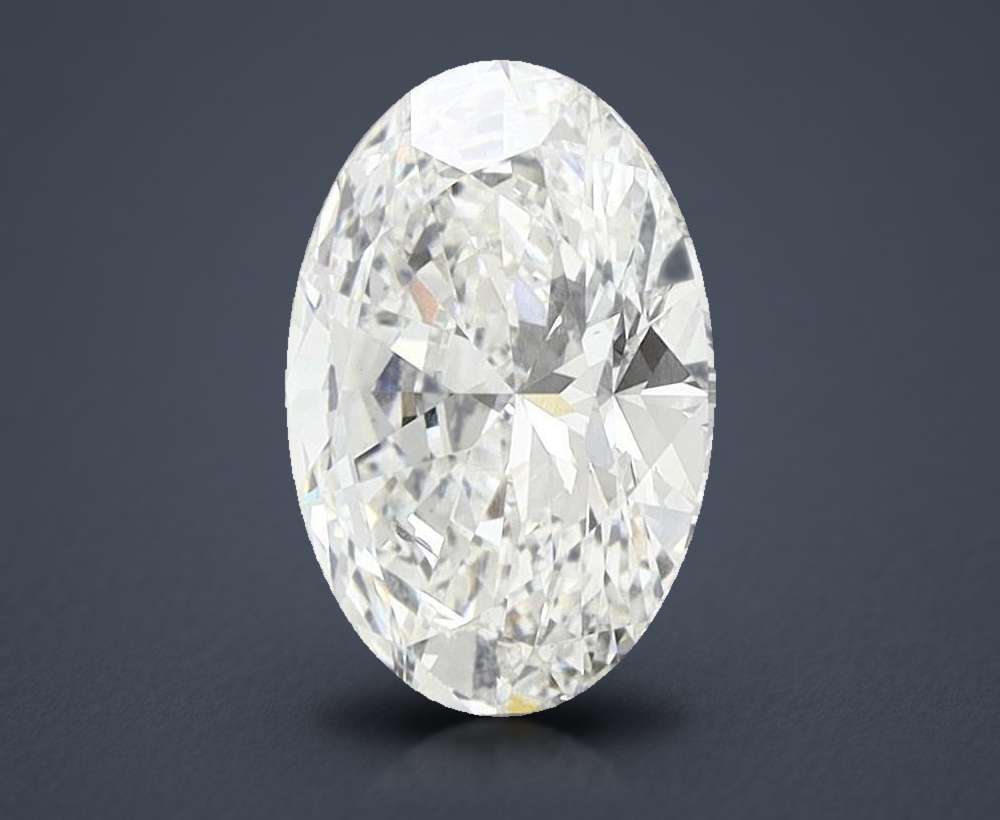 5.01 Carat Oval Lab Diamond