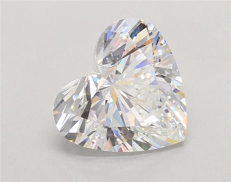 5.08ct D VS1 Rare Carat Ideal Cut Heart Lab Grown Diamond