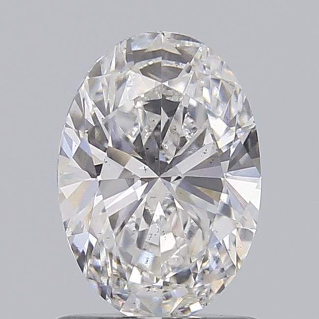 0.99ct E SI1 Rare Carat Ideal Cut Oval Lab Grown Diamond
