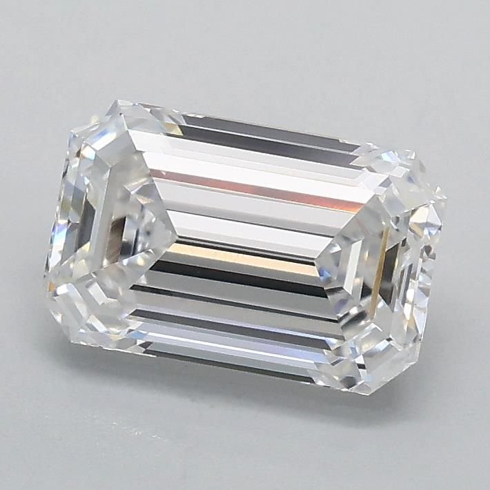 1.08ct E VVS2 Rare Carat Ideal Cut Emerald Lab Grown Diamond