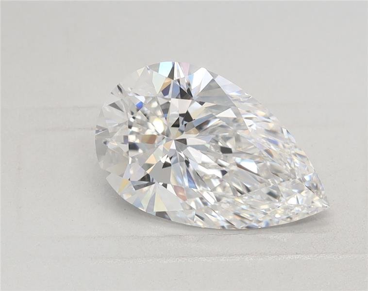 1.14ct D VVS1 Rare Carat Ideal Cut Pear Lab Grown Diamond