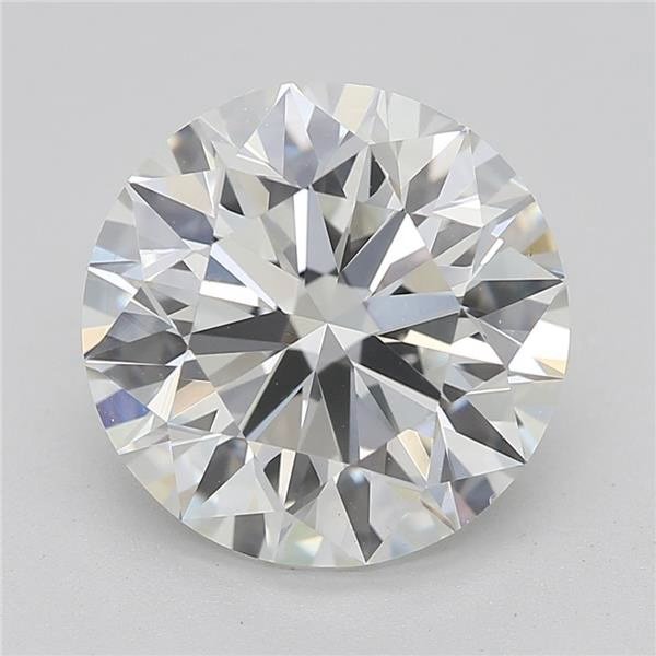 2.40ct H VS2 Rare Carat Ideal Cut Round Diamond