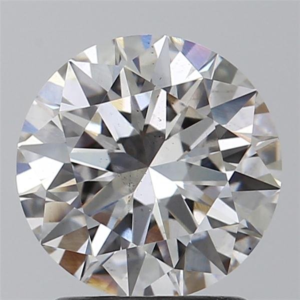 1.58ct F SI1 Excellent Cut Round Lab Grown Diamond