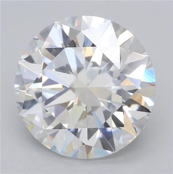 4.04ct F VS1 Rare Carat Ideal Cut Round Lab Grown Diamond