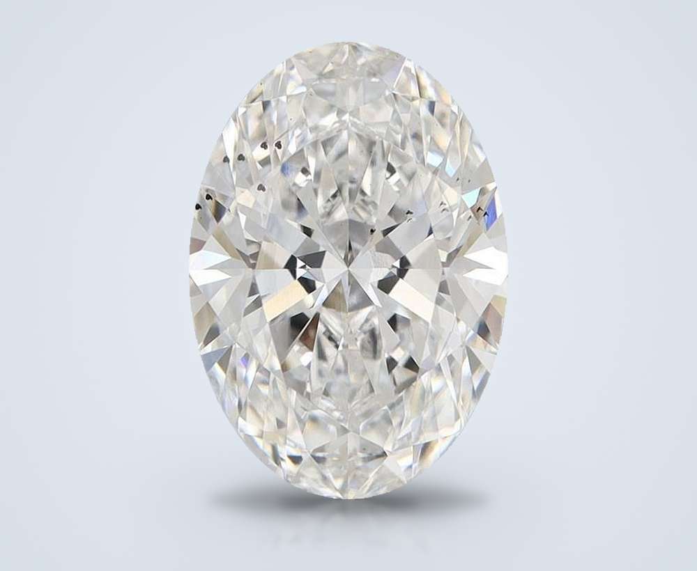 4.75 Carat Oval Lab Diamond