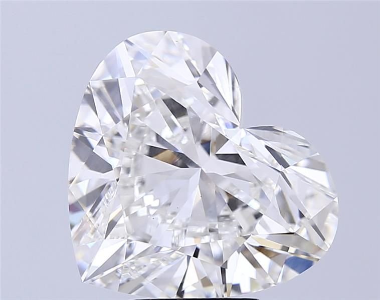 8.00ct F VS1 Rare Carat Ideal Cut Heart Lab Grown Diamond