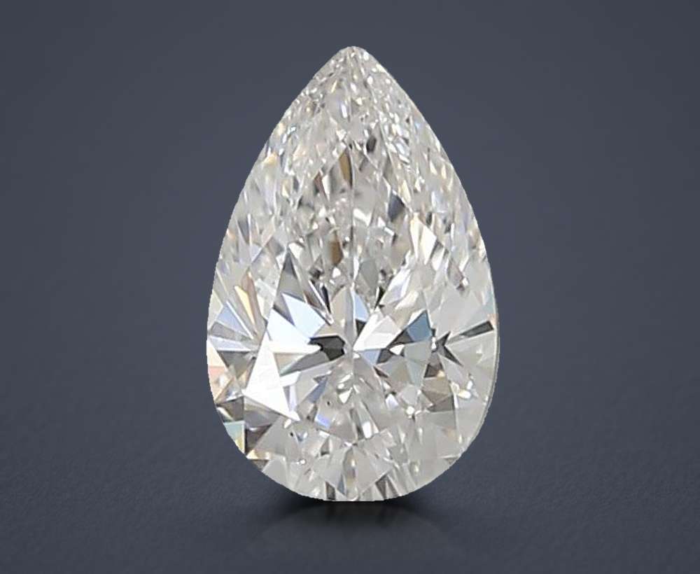 0.83 Carat Pear Lab Diamond