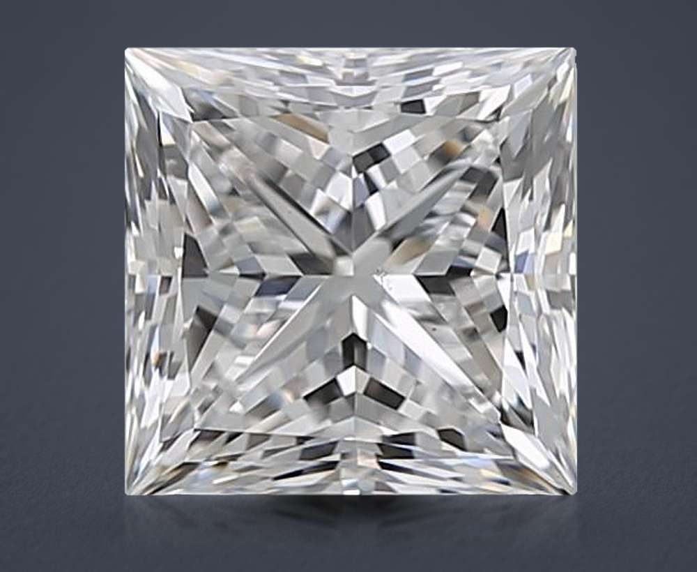 1.72 Carat Princess Natural Diamond