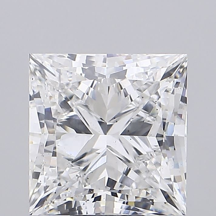 10.03ct E VS2 Rare Carat Ideal Cut Princess Lab Grown Diamond