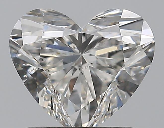 1.09ct H SI2 Rare Carat Ideal Cut Heart Diamond