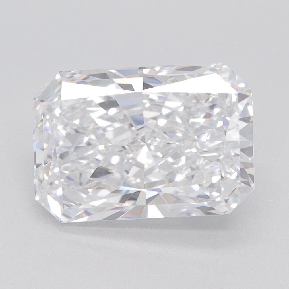 2.82ct D VVS2 Rare Carat Ideal Cut Radiant Lab Grown Diamond