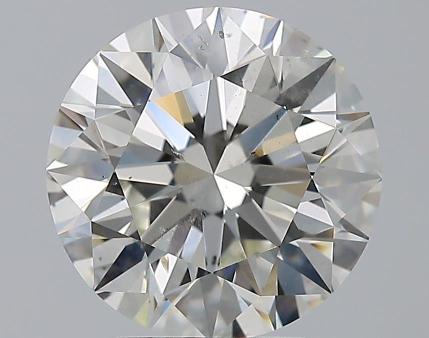 4.01ct H SI1 Excellent Cut Round Diamond