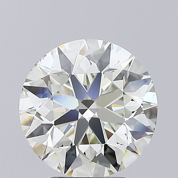 4.01ct K SI1 Excellent Cut Round Diamond