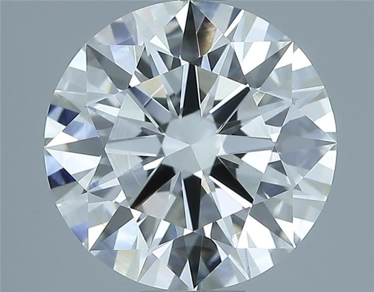 3.05ct I VVS2 Rare Carat Ideal Cut Round Diamond