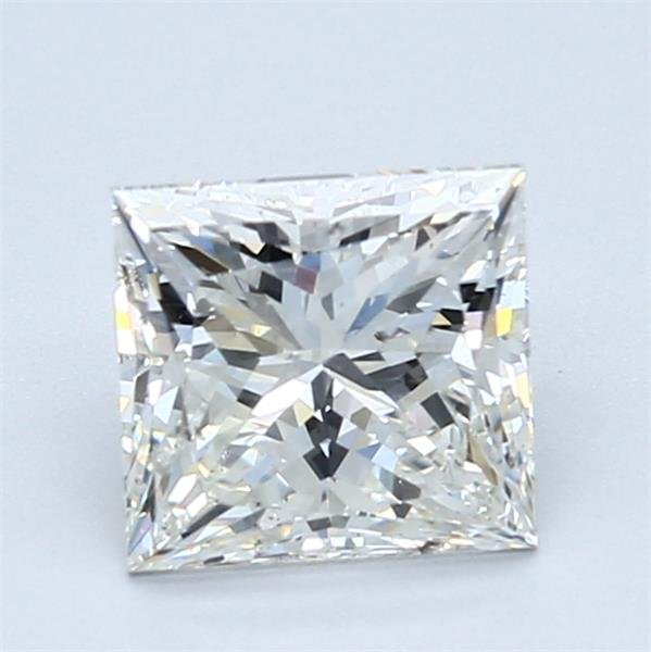 1.57ct J SI1 Rare Carat Ideal Cut Princess Diamond