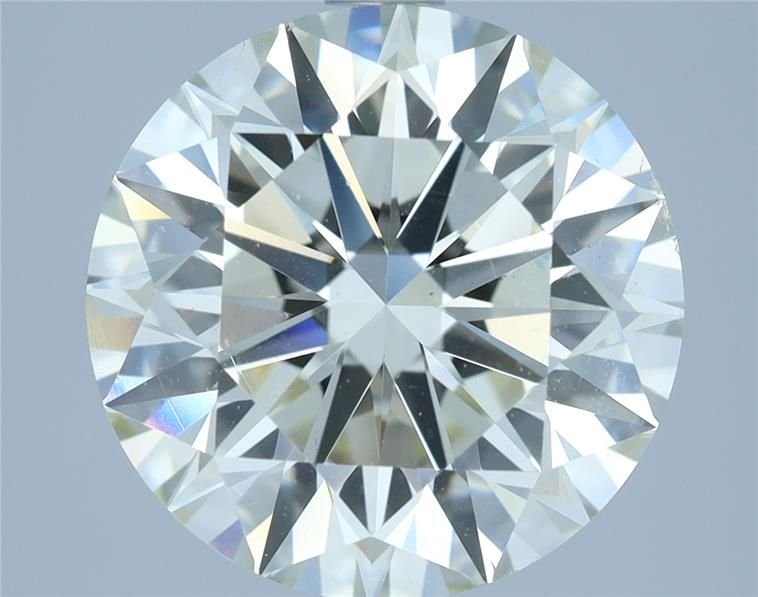 4.02ct J VS2 Rare Carat Ideal Cut Round Diamond