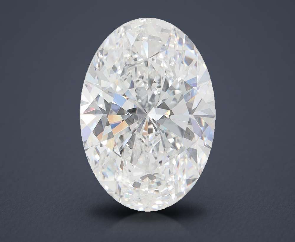 4.26 Carat Oval Lab Diamond