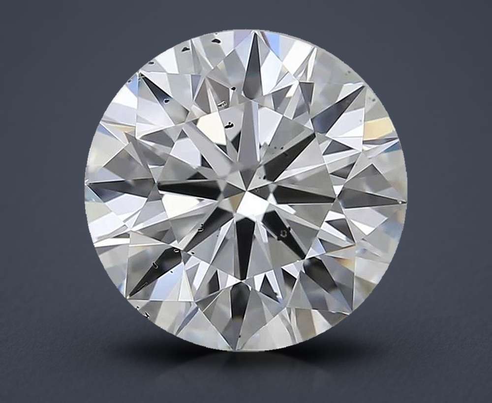 3.20 Carat Round Natural Diamond