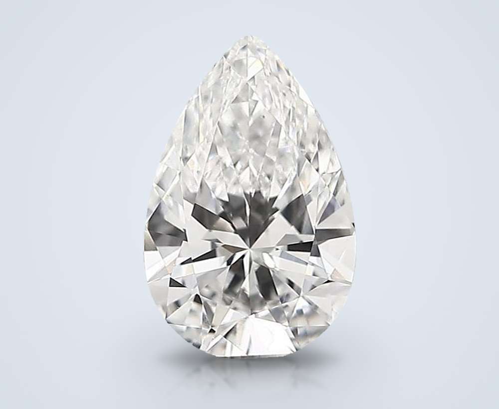 0.84 Carat Pear Lab Diamond