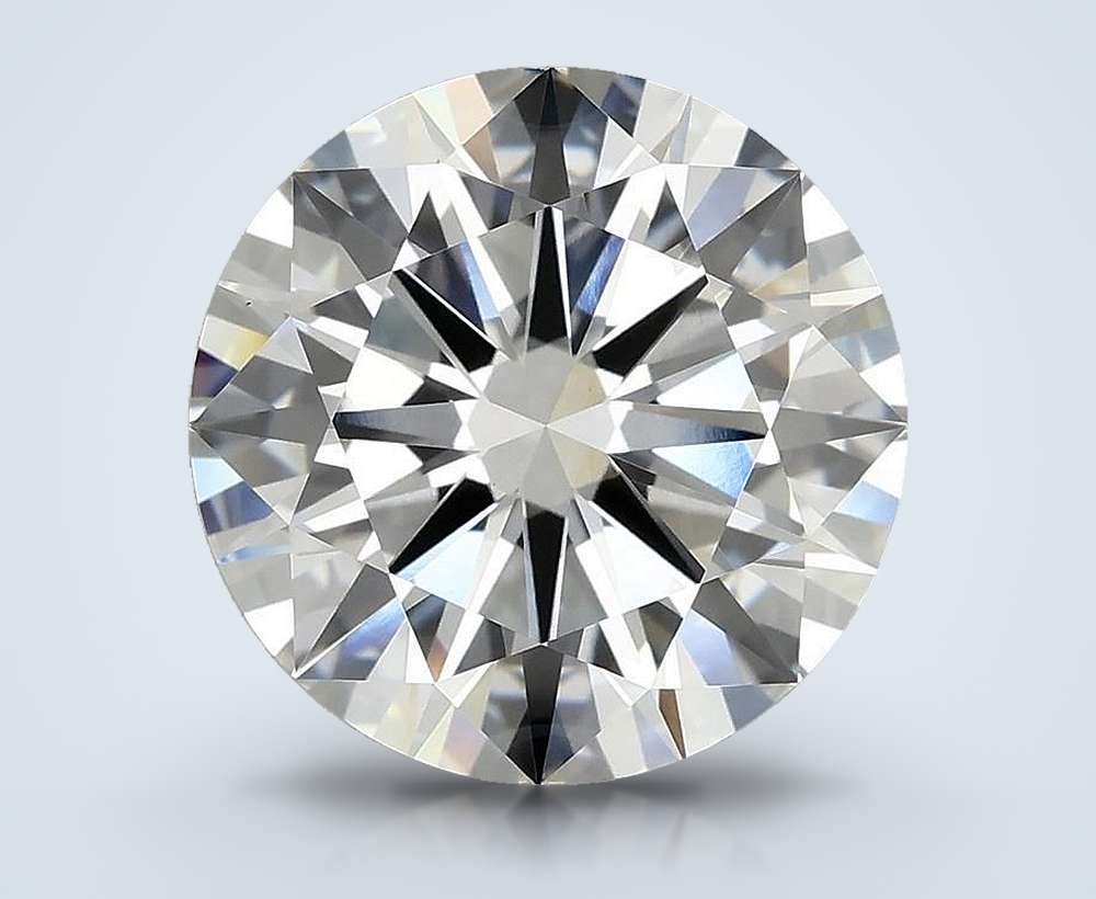 5.76 Carat Round Lab Diamond