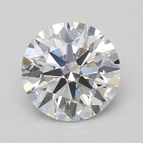 2.77ct E VS1 Rare Carat Ideal Cut Round Lab Grown Diamond