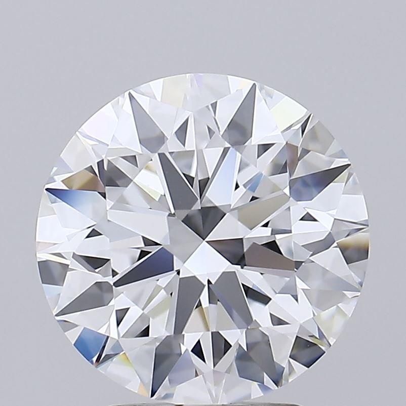 3.77ct F VVS1 Rare Carat Ideal Cut Round Lab Grown Diamond