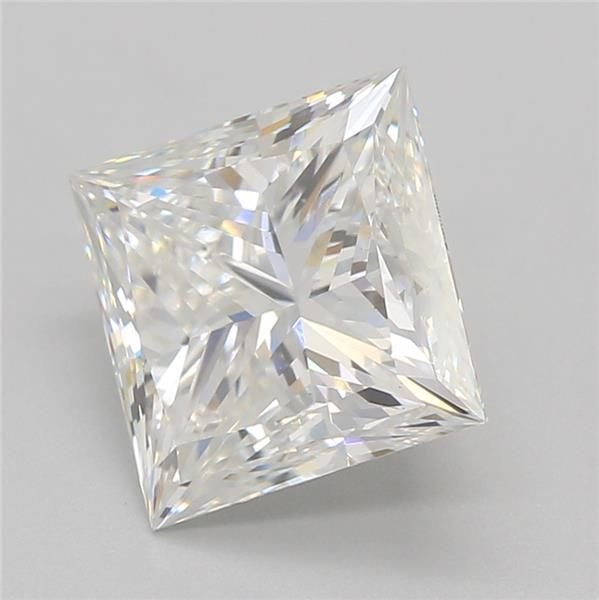 1.54ct F VS1 Rare Carat Ideal Cut Princess Lab Grown Diamond