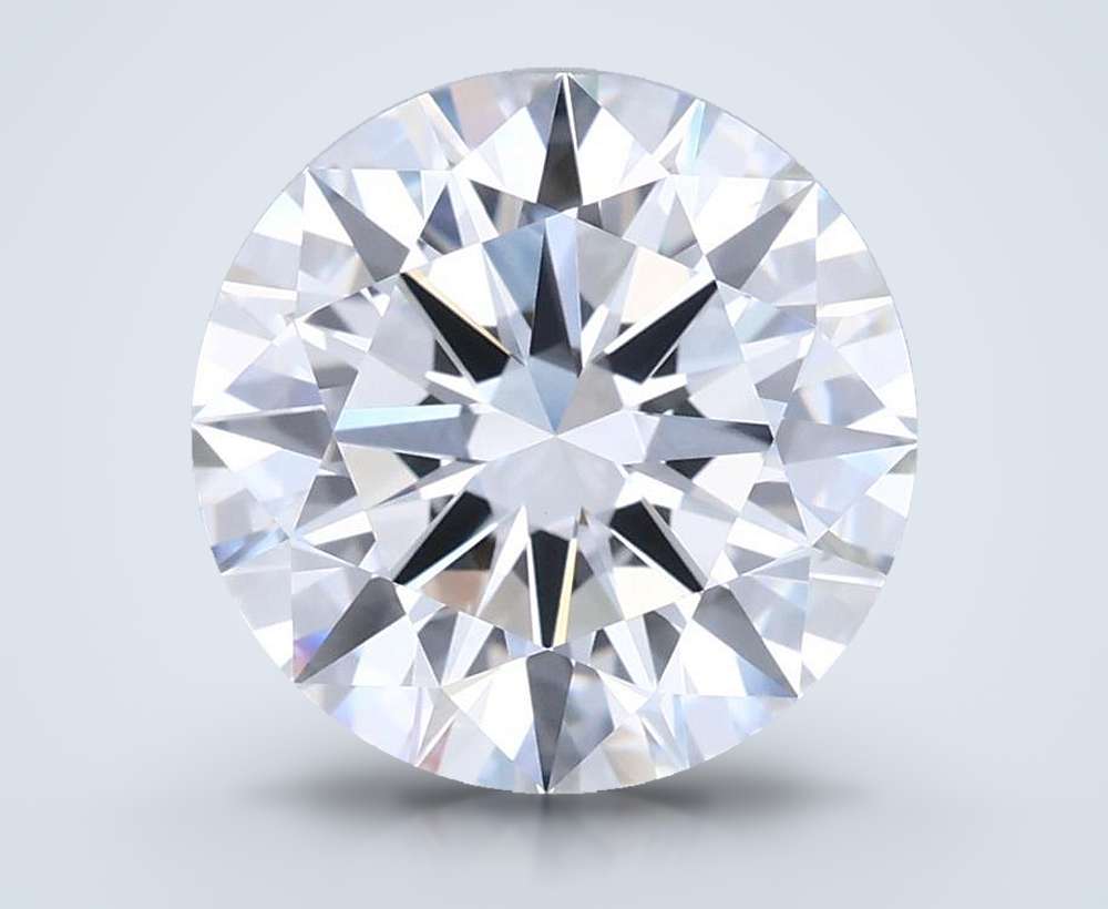 4.20 Carat Round Lab Diamond