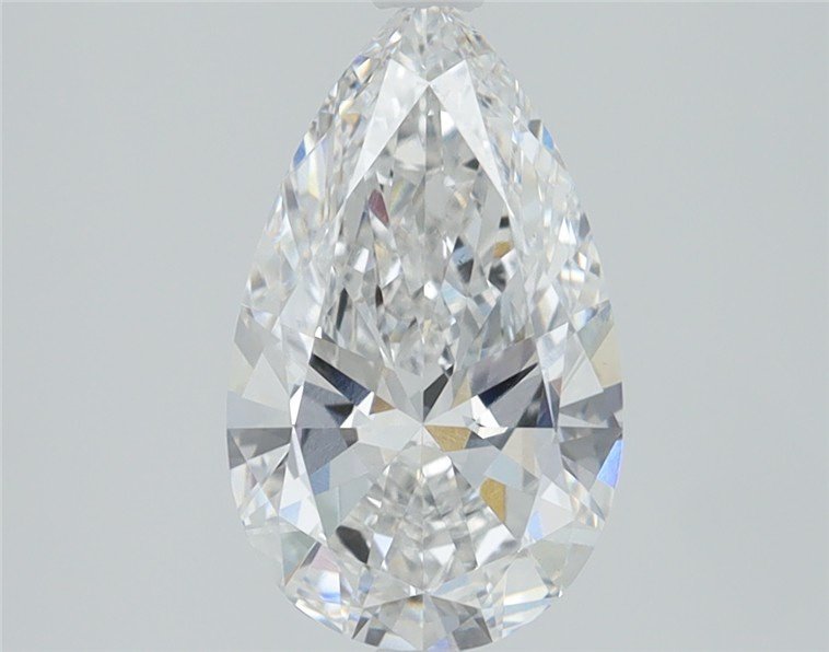 1.67 Carat Pear Lab Diamond