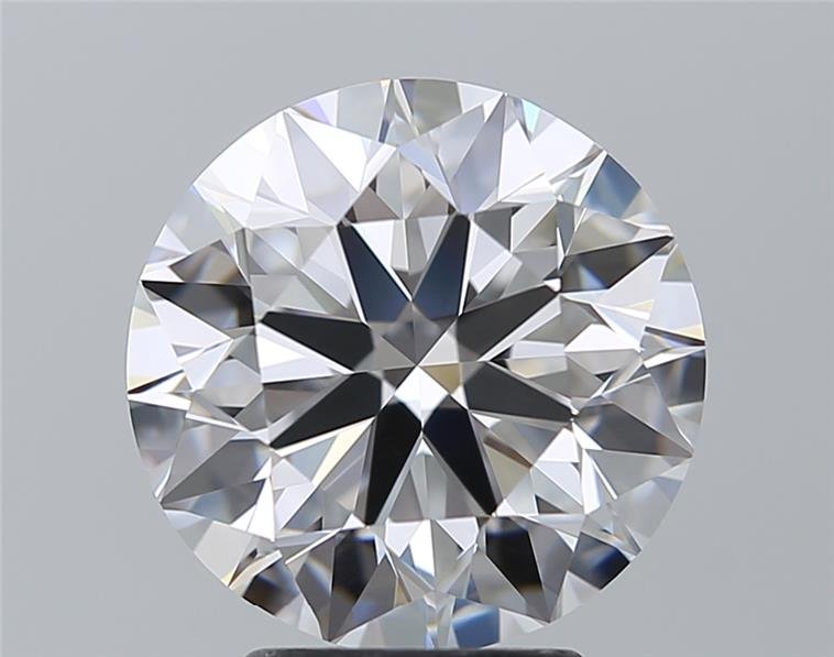 3.74ct E VVS1 Rare Carat Ideal Cut Round Diamond