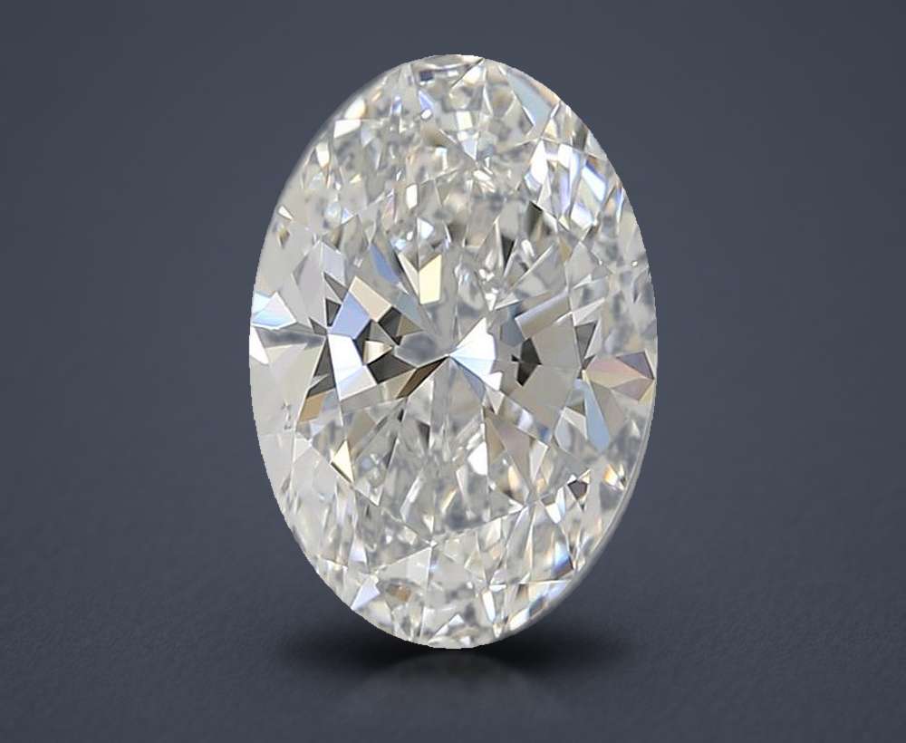 2.50 Carat Oval Lab Diamond