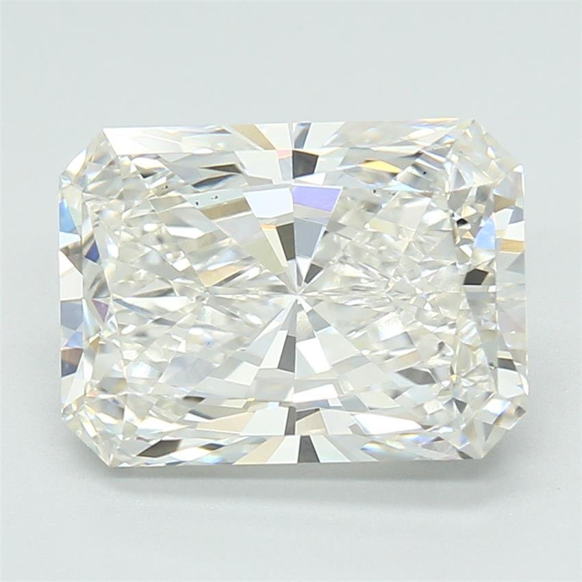 4.01ct G VVS2 Rare Carat Ideal Cut Radiant Lab Grown Diamond