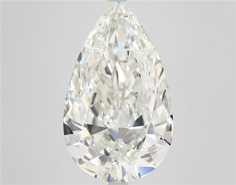 7.09ct I VS2 Excellent Cut Pear Diamond