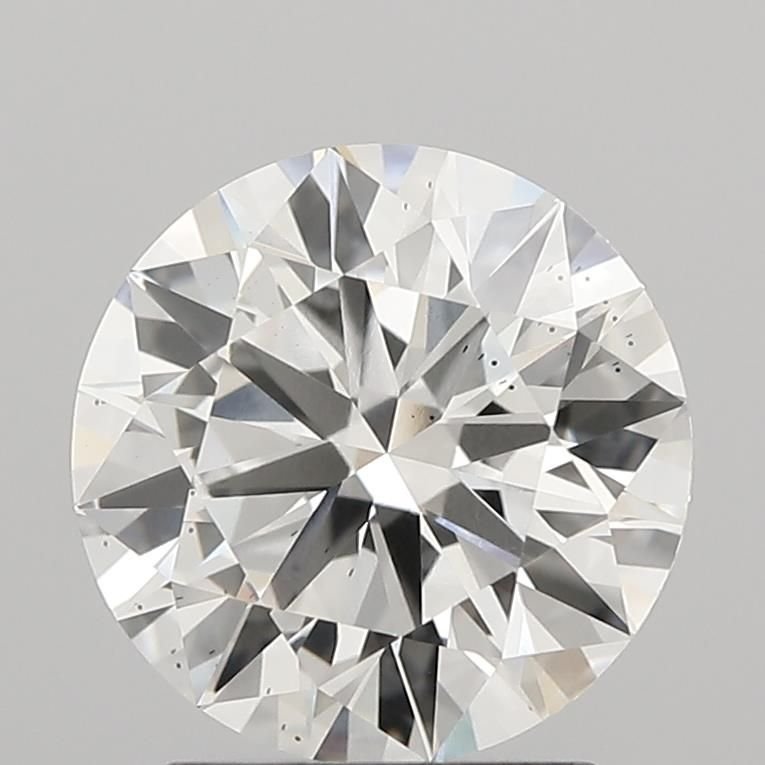 2.25ct E SI1 Rare Carat Ideal Cut Round Lab Grown Diamond