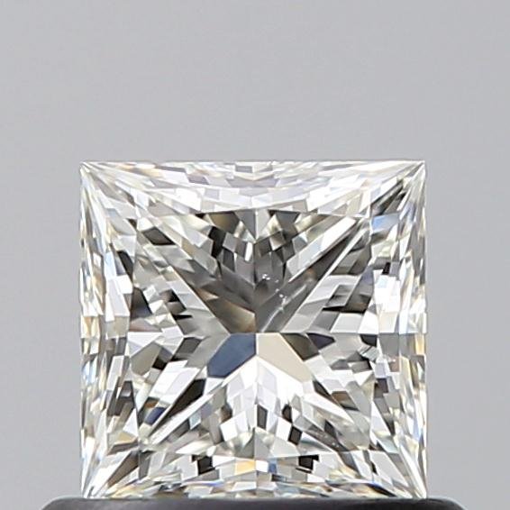 0.60ct J SI1 Rare Carat Ideal Cut Princess Diamond