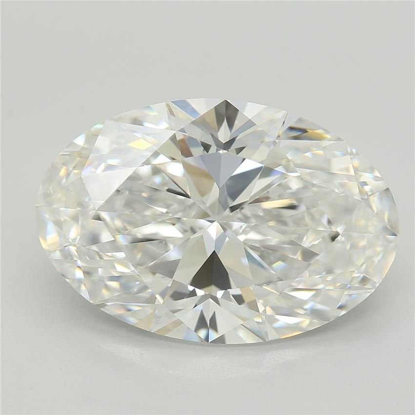 5.58ct E VVS2 Rare Carat Ideal Cut Oval Lab Grown Diamond