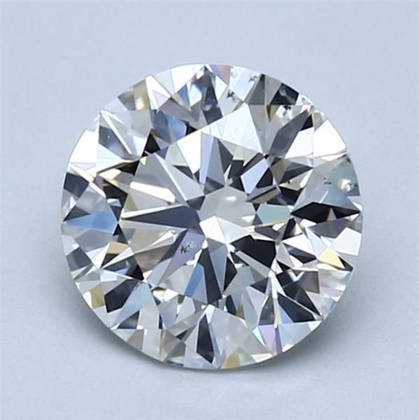 1.73ct I SI1 Rare Carat Ideal Cut Round Diamond