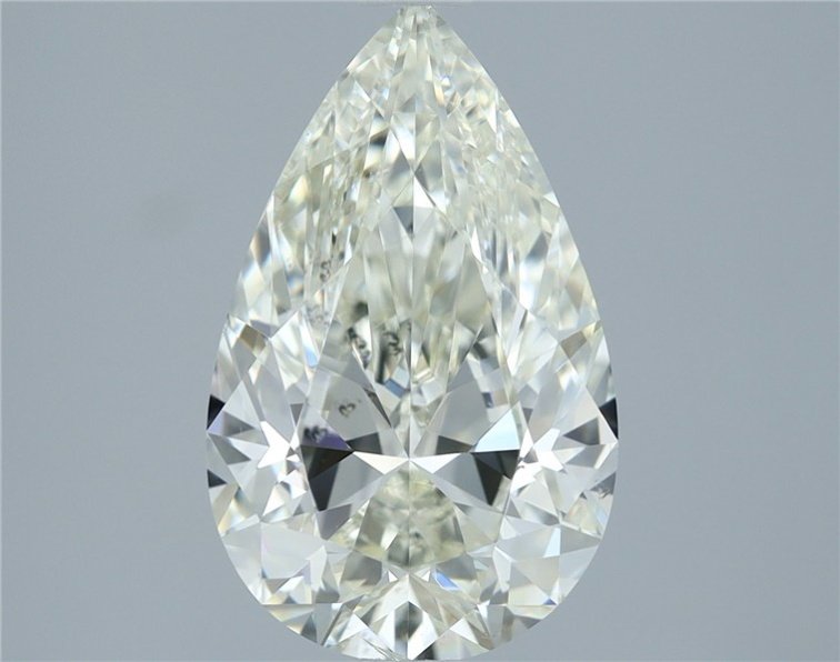 2.50ct J SI1 Rare Carat Ideal Cut Pear Diamond