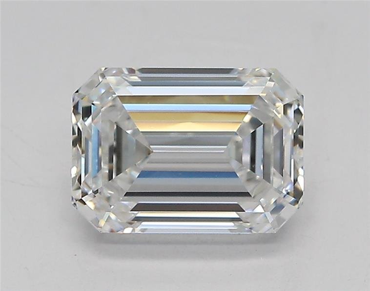 1.56ct D VVS1 Rare Carat Ideal Cut Emerald Lab Grown Diamond