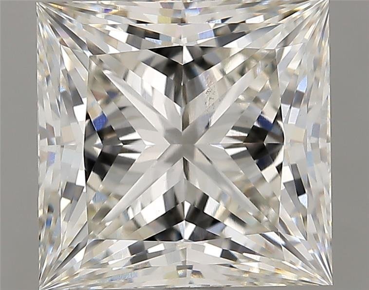 3.59ct I VS2 Rare Carat Ideal Cut Princess Lab Grown Diamond