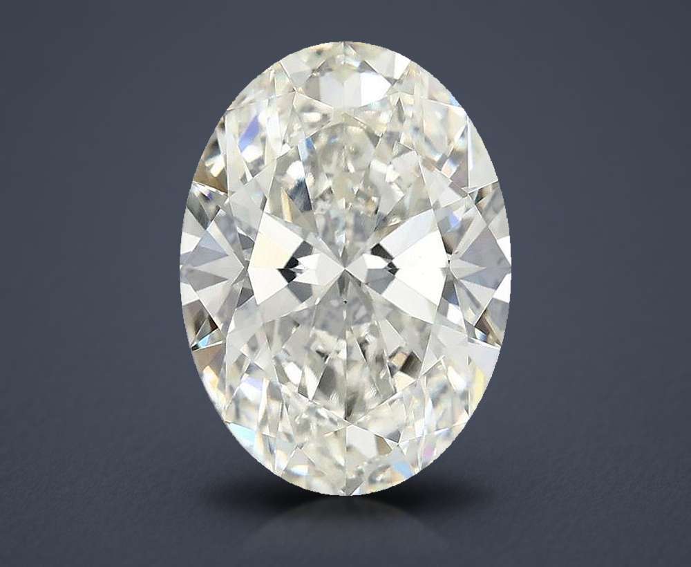 4.10 Carat Oval Lab Diamond