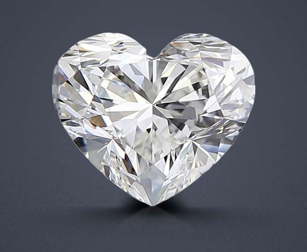 0.81 Carat Heart Natural Diamond